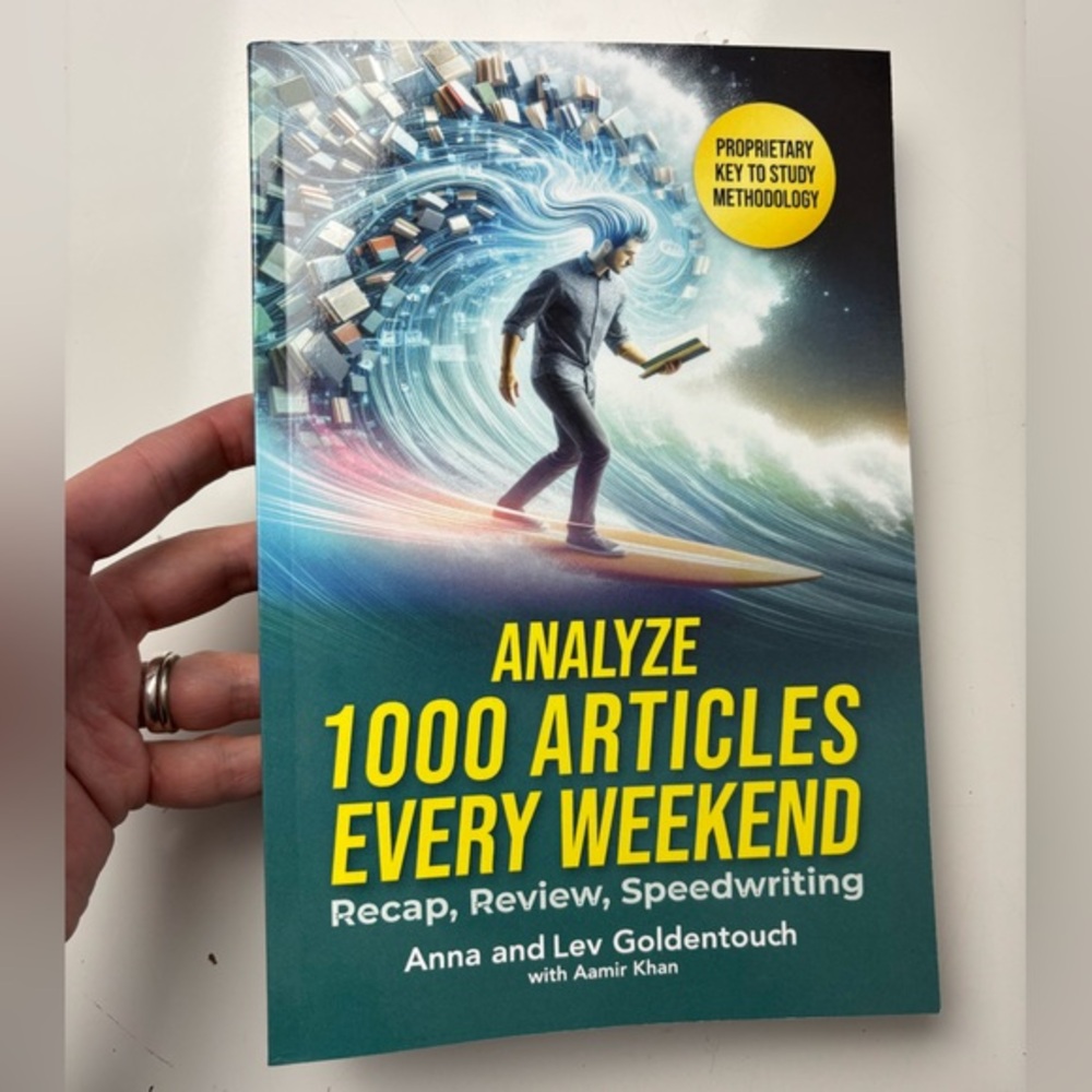 Analyze‎ 1000 Articles Every Weekend Book